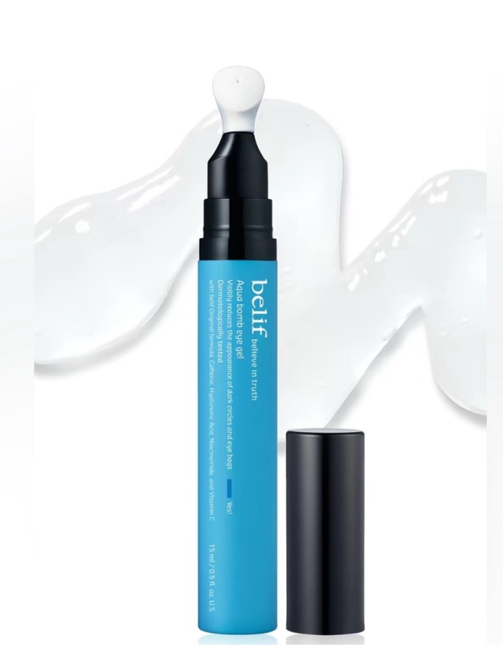 Belif Aqua Bomb Eye Gel with caffeine and hyaluronic acid new in box